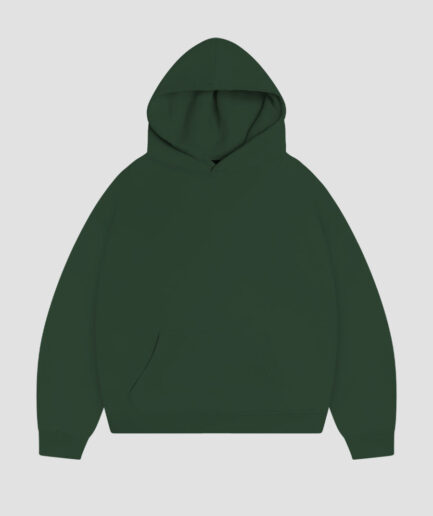 Hoodie Premium Blanks 330GSM Forest green