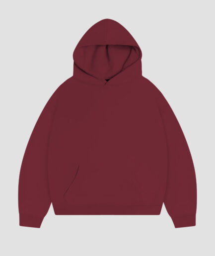 Hoodie Premium Blanks 330GSM Merlot